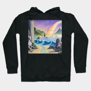 Beach Sunset Fantasy Scifi Hoodie